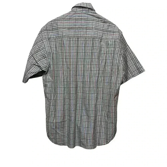 Turnbull & Asser Short Sleeve Shirt Men’s Cotton Made in England Size Large - Picture 2 of 5